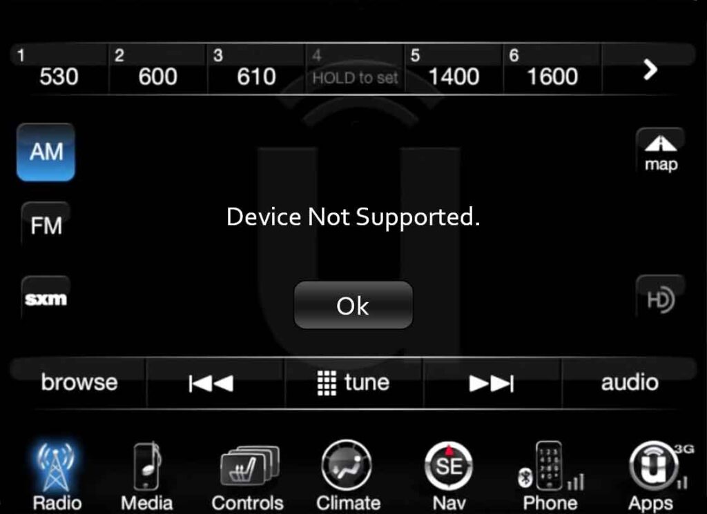 You are currently viewing Uconnect Device Not Supported: Common Causes & Fixes